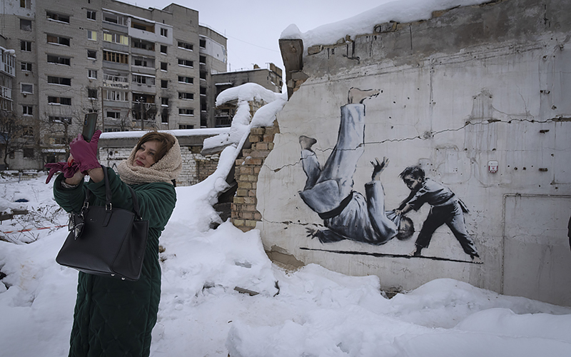 Russia Ukraine War Banksy