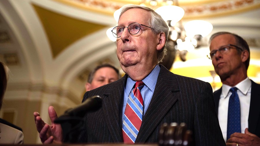 Minority Leader Mitch McConnell (R-Ky.)