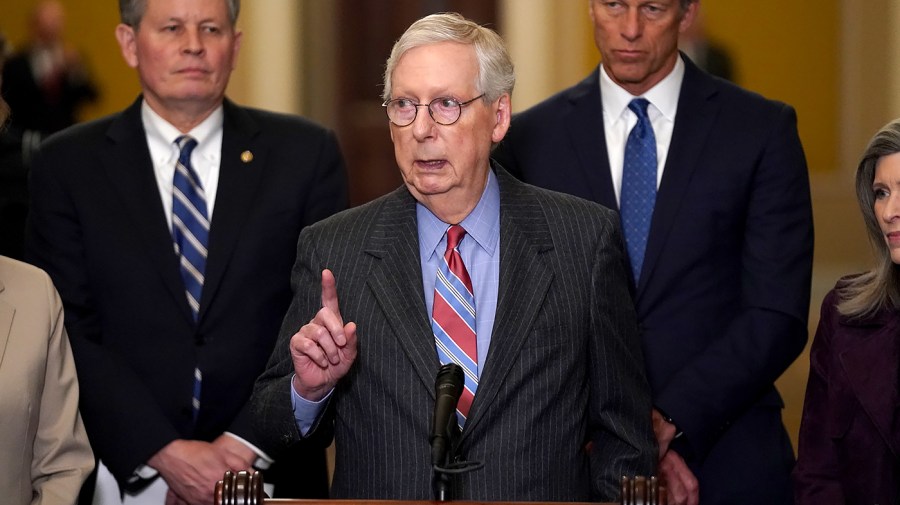 Minority Leader Mitch McConnell (R-Ky.)