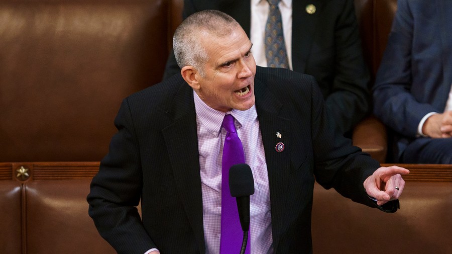 Rep. Matt Rosendale (R-Mont.) nominates Rep. Byron Donalds (R-Fla.)