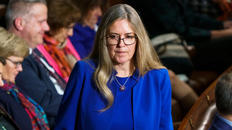 Representative Jennifer Wexton is seen at the Capitol.