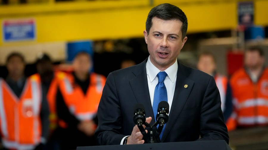 Transportation Secretary Pete Buttigieg