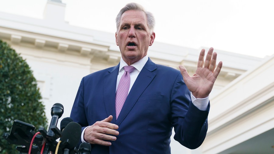 Speaker Kevin McCarthy (R-Calif.)