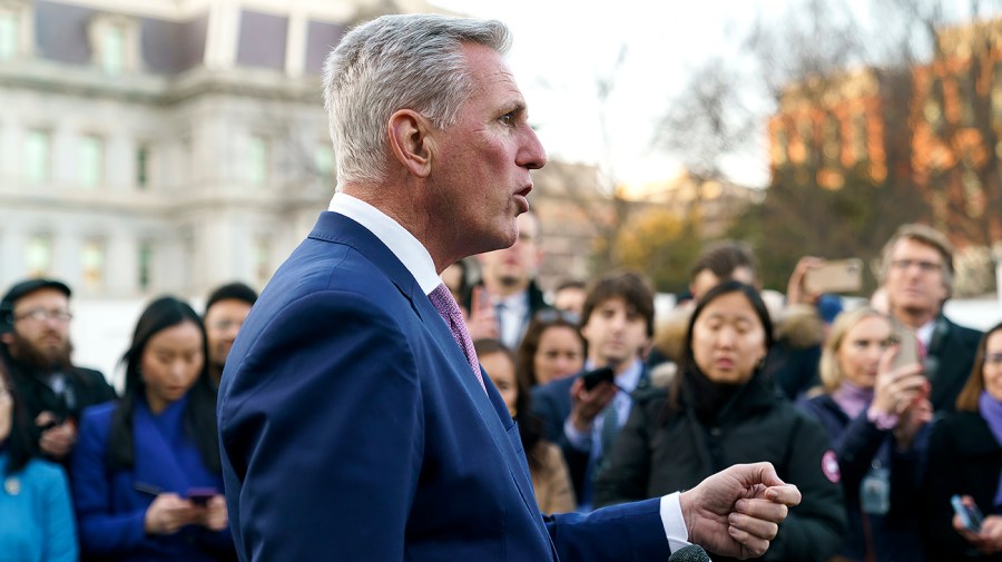 Speaker Kevin McCarthy (R-Calif.)