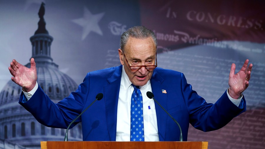 Majority Leader Charles Schumer (D-N.Y.)