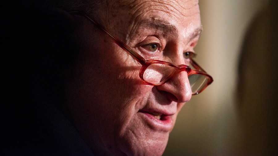 Majority Leader Chuck Schumer (D-N.Y.)