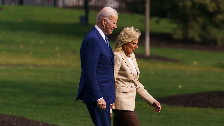 President Biden and first lady Jill Biden