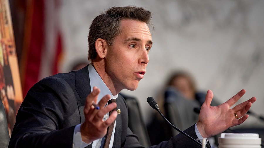 Sen. Josh Hawley (R-Mo.)