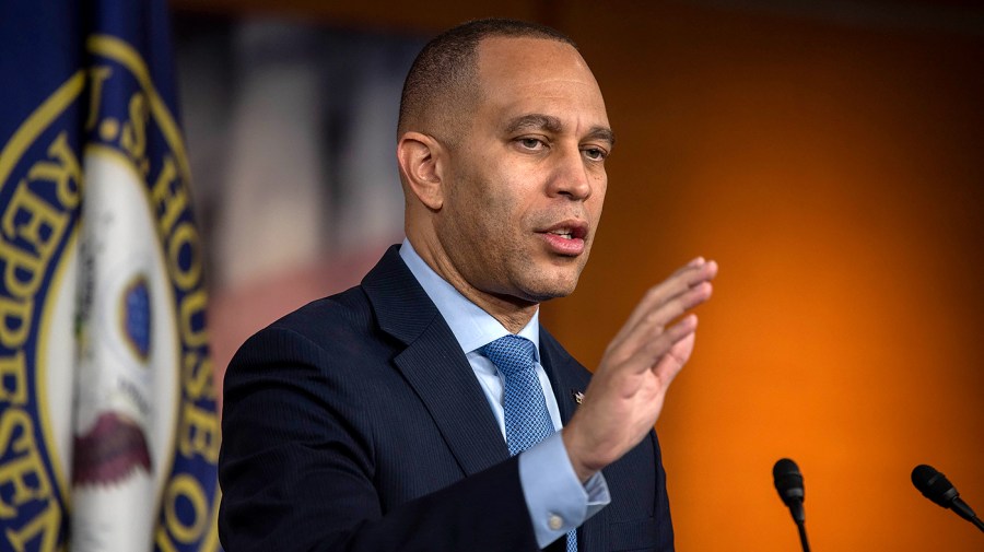 Minority Leader Hakeem Jeffries (D-N.Y.)