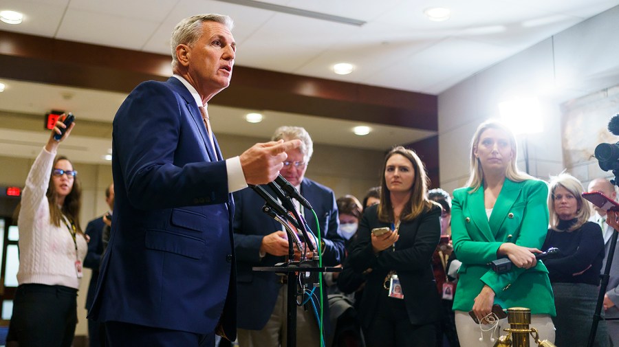 Speaker Kevin McCarthy (R-Calif.)