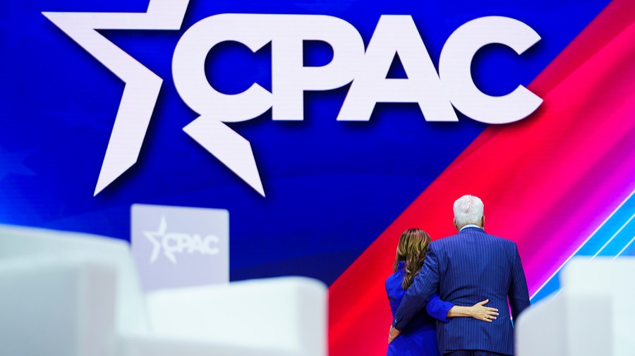 Matt Schlapp, chairman of the Conservative Political Action Conference (CPAC) and Mercedes Schlapp