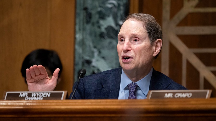 Senate Finance Committee Chairman Ron Wyden (D-Ore.)