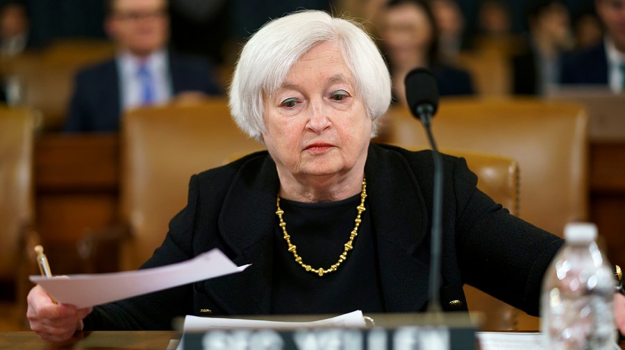 Treasury Secretary Janet Yellen