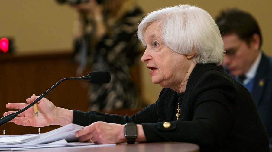 Treasury Secretary Janet Yellen