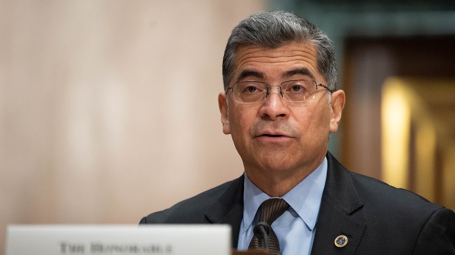 Secretary of Health and Human Services Xavier Becerra