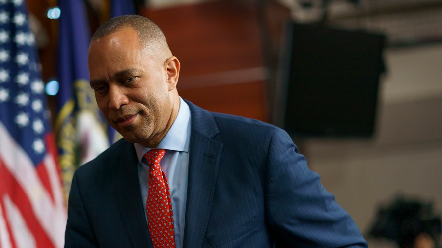 Minority Leader Hakeem Jeffries (D-N.Y.)