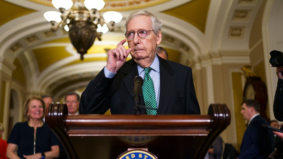 Minority Leader Mitch McConnell (R-Ky.)