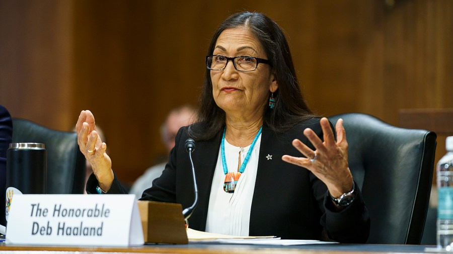 Secretary of the Interior Deb Haaland