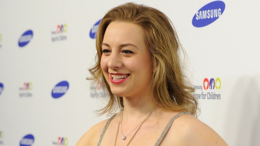 File - Figure skater Sarah Hughes arrives for the 13th Annual Samsung Hope For Children Gala at Cipriani Wall Street on Tuesday, June 10, 2014, in New York.