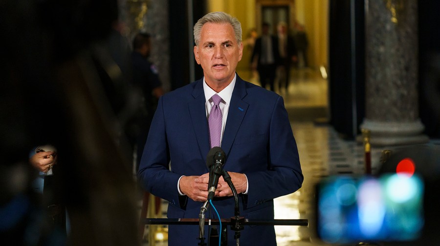 Speaker Kevin McCarthy (R-Calif.)