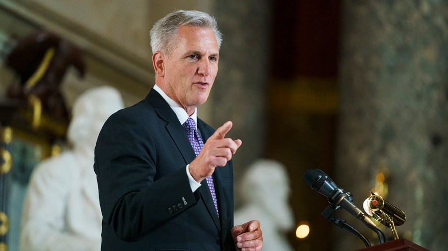 Speaker Kevin McCarthy (R-Calif.)