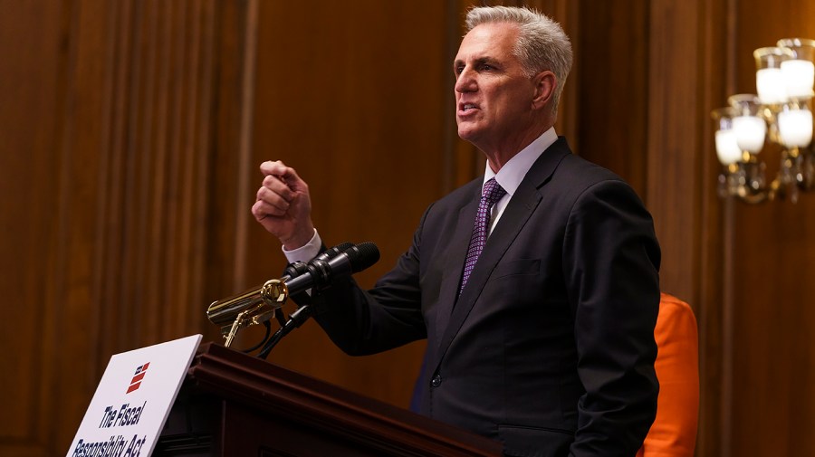 Speaker Kevin McCarthy (R-Calif.)