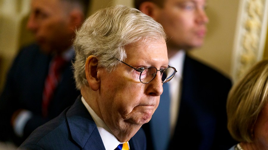 Minority Leader Mitch McConnell (R-Ky.)