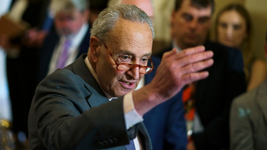 Majority Leader Chuck Schumer (D-N.Y.)