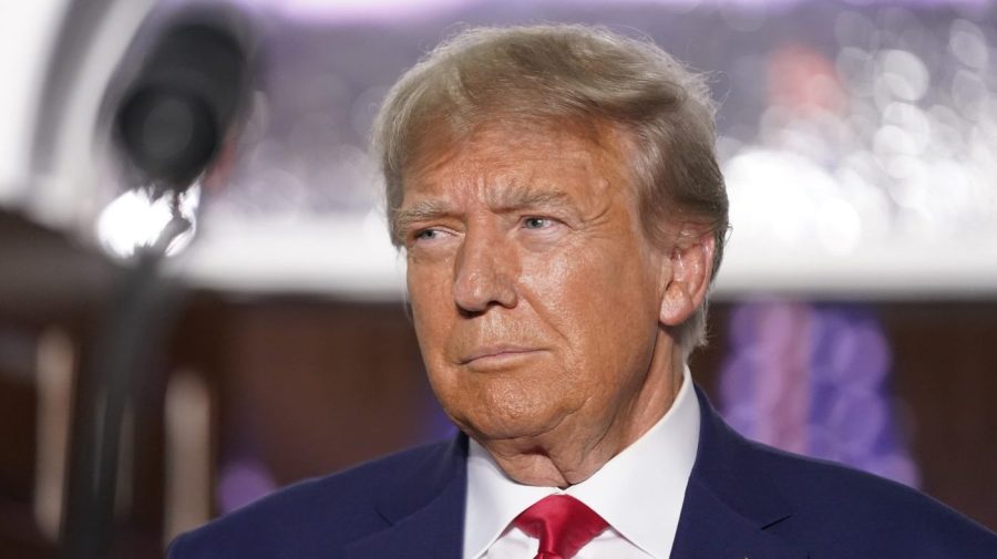 Former President Donald Trump speaks at Trump National Golf Club in Bedminster, N.J., Tuesday, June 13, 2023, after pleading not guilty in a Miami courtroom earlier in the day to dozens of felony counts that he hoarded classified documents and refused government demands to give them back. (AP Photo/Andrew Harnik)