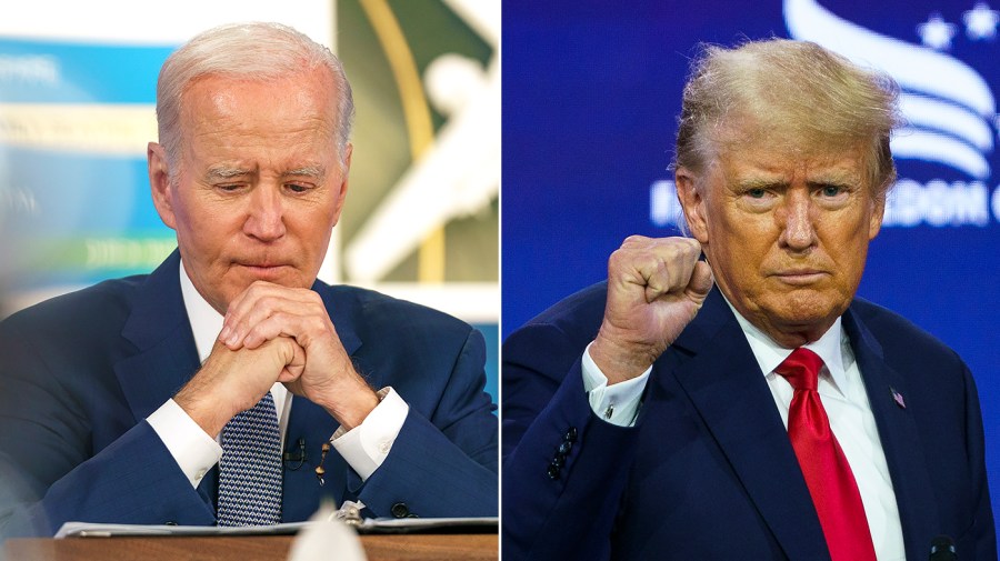 President Biden and former President Donald Trump