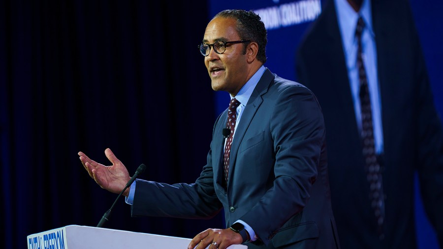 Republican presidential candidate Will Hurd