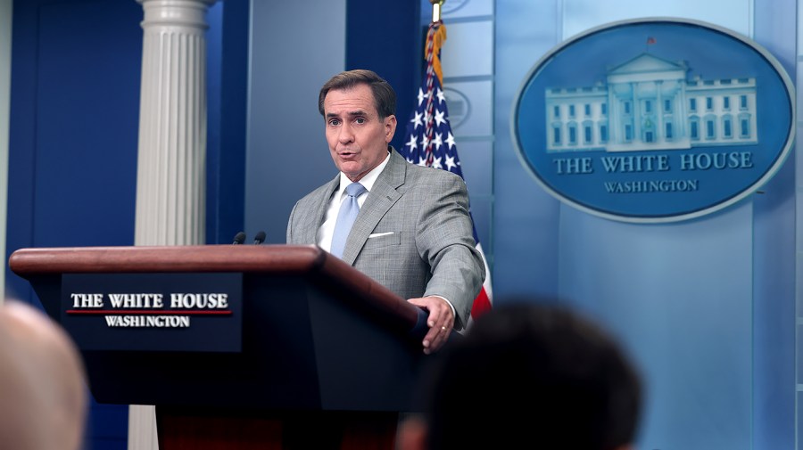 National Security Council spokesman John Kirby