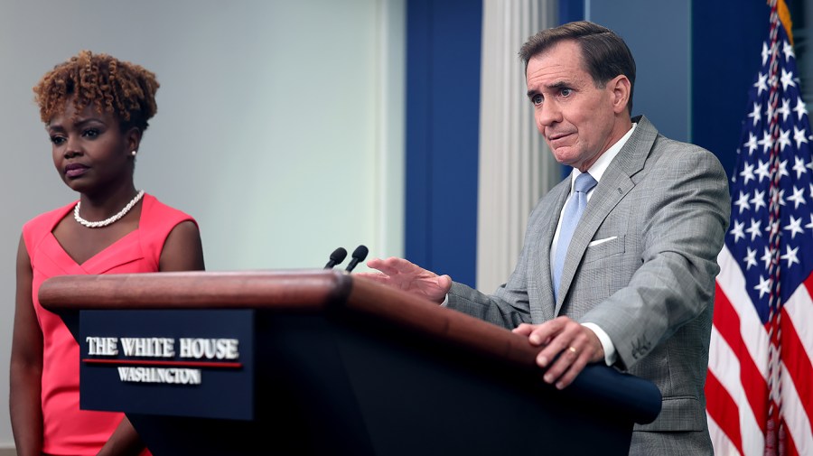 National Security Council spokesman John Kirby