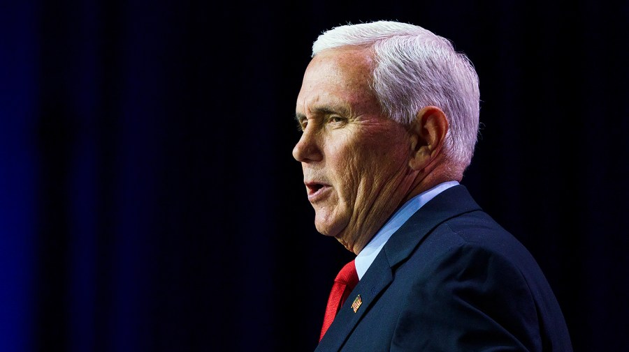 Republican presidential candidate Mike Pence