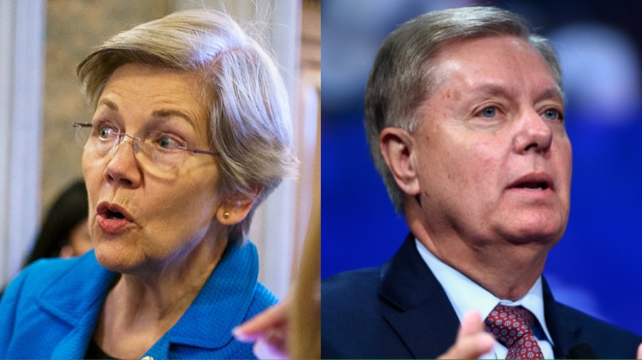 Elizabeth Warren and Lindsey Graham