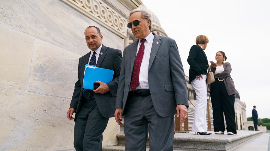 Reps. Bob Good (R-Va.) and Andy Biggs (R-Ariz.)