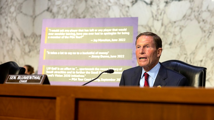 Sen. Richard Blumenthal (D-Conn.)