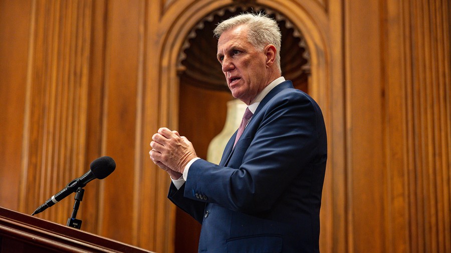 Speaker Kevin McCarthy (R-Calif.)