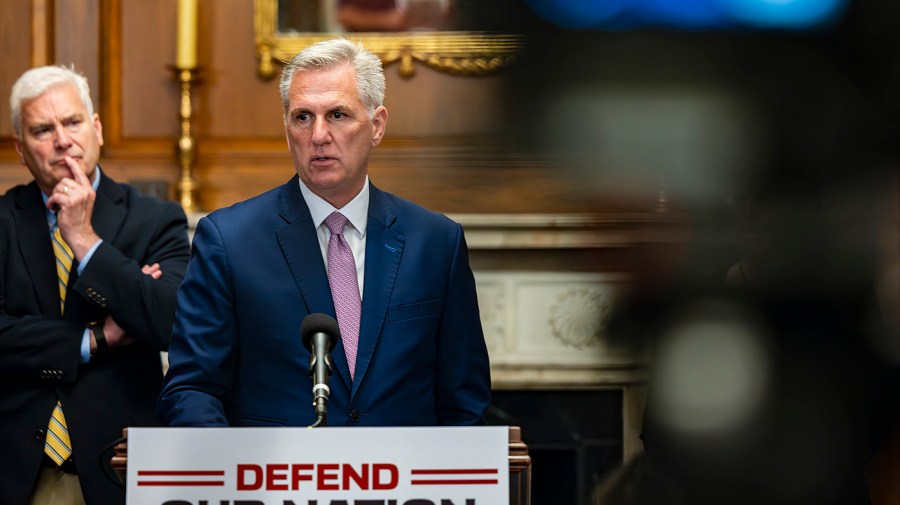 Speaker Kevin McCarthy (R-Calif.)