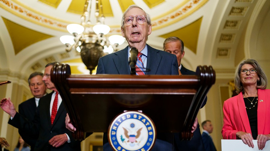 Minority Leader Mitch McConnell (R-Ky.)