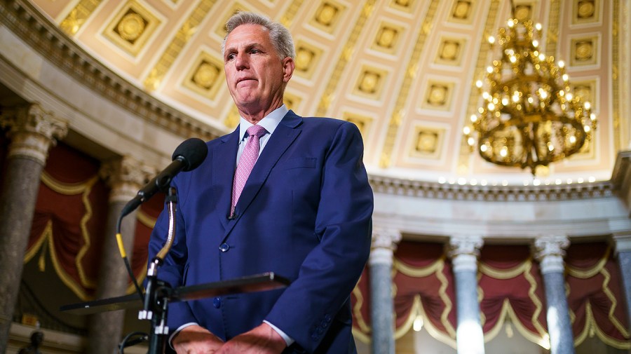 Speaker Kevin McCarthy (R-Calif.)