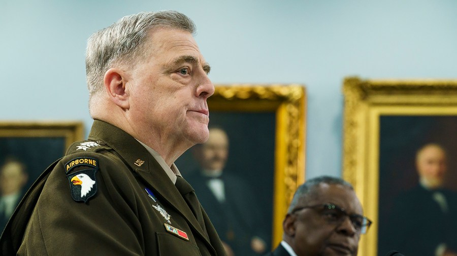 Joint Chiefs of Staff Chairman Marine General Mark Milley