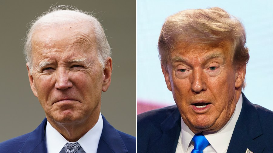 President Biden and former President Donald Trump