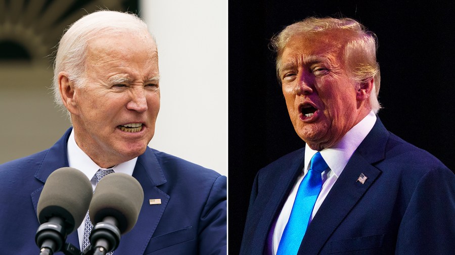 President Biden and former President Donald Trump