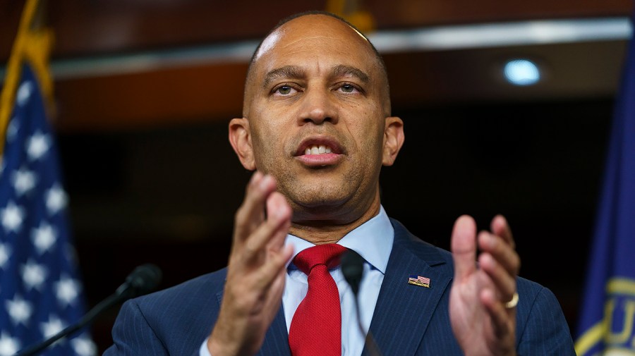 Minority Leader Hakeem Jeffries (D-N.Y.)