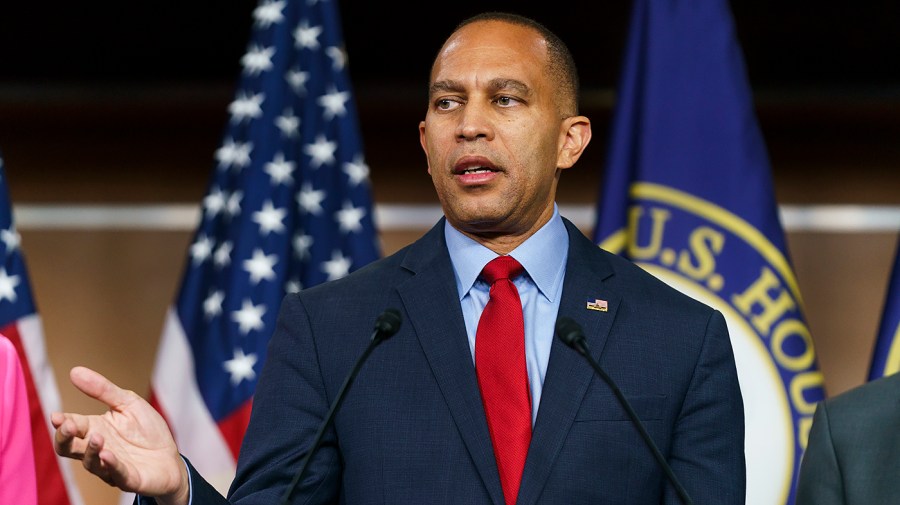 Minority Leader Hakeem Jeffries (D-N.Y.)