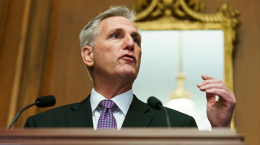 Speaker Kevin McCarthy (R-Calif.)