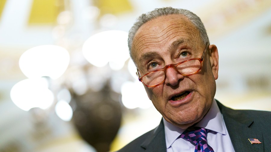 Majority Leader Chuck Schumer (D-N.Y.)