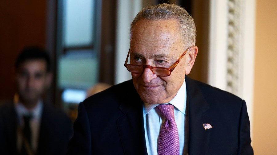 Majority Leader Chuck Schumer (D-N.Y.)