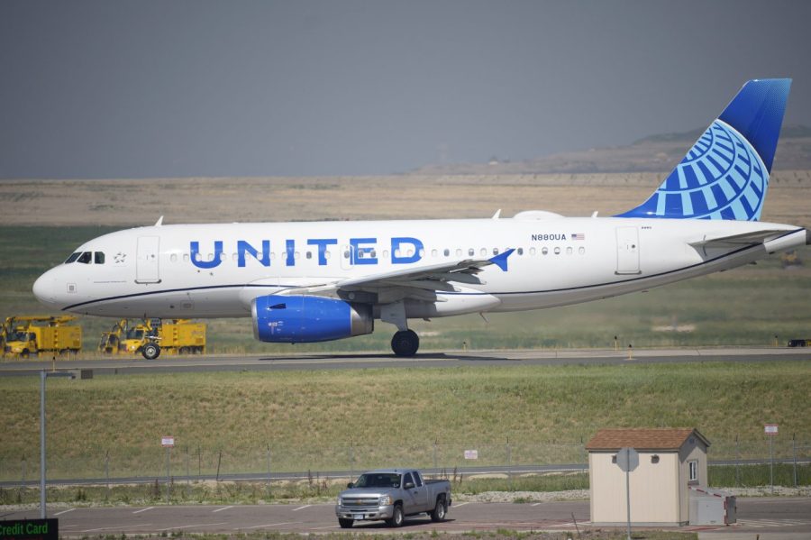 FILE - In this July 2, 2021 file photo, a United Airlines jetliner taxis down a runway for take off from Denver International Airport in Denver. United Airlines reports earnings on Tuesday, Oct. 17, 2023. (AP Photo/David Zalubowski, file)